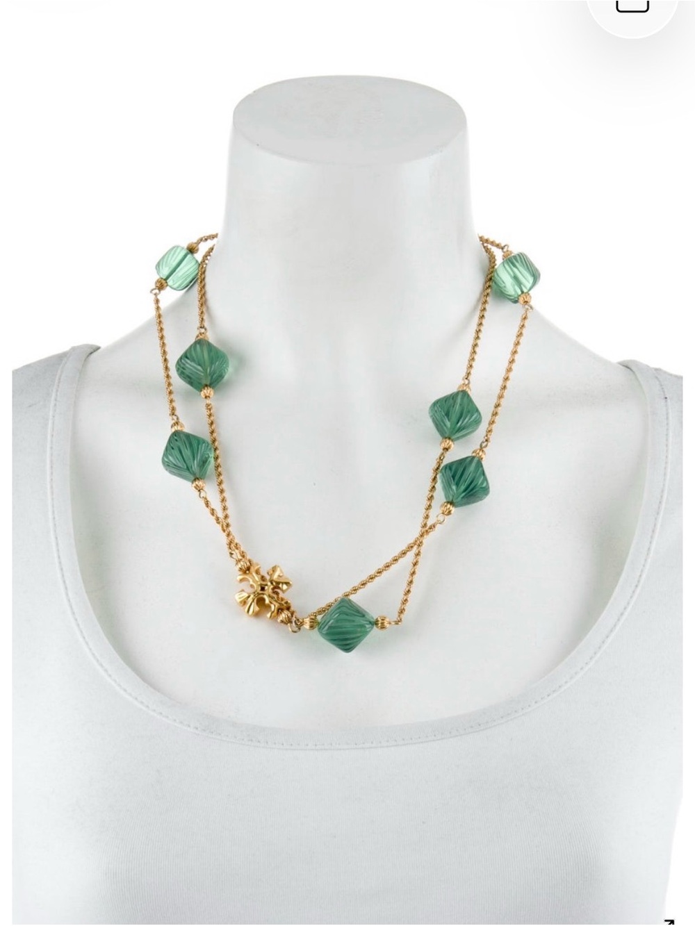 Tory Burch Roxanne long station necklace